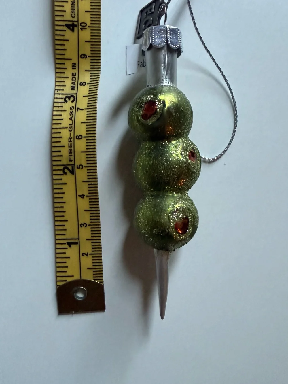 Anthropologie martini olives Christmas Ornament